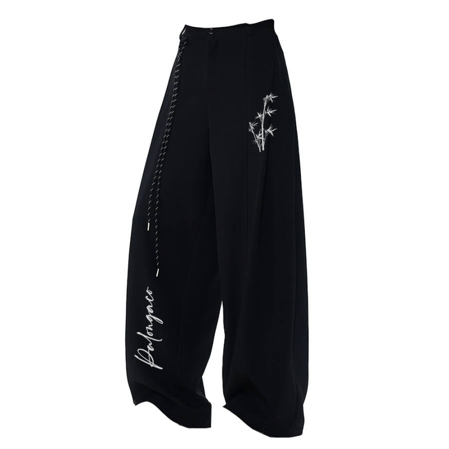 PAL ONGACO Suit Pants Unisex Moderate Wide Leg Pants