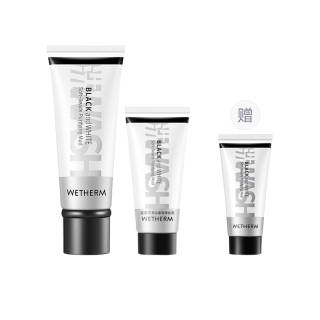 WETHERM Black And White Soft Pearl Purifying Mud Cleansing Milk Hydrating Cleaning