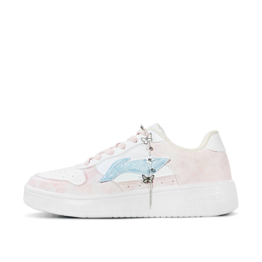 Li-Ning Li Ning Floating Boat Skateboard Shoes Women's Low Top White