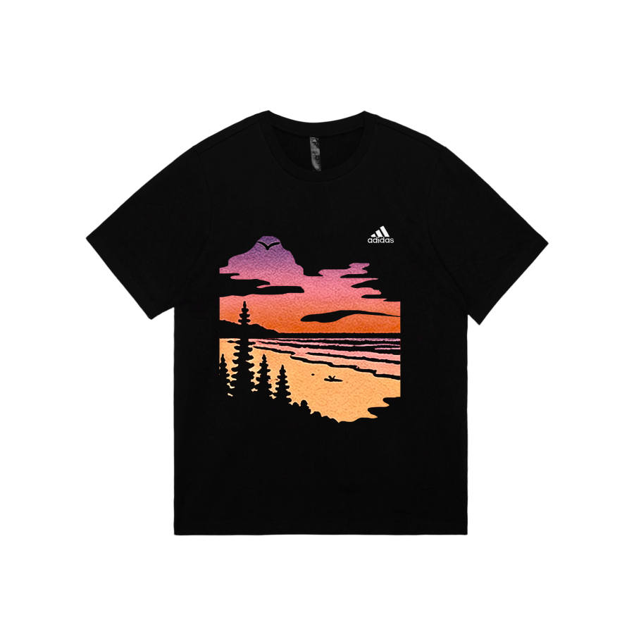 Adidas Adidas MUST HAVES T Shirts Unisex Black Crew Neck Moderate