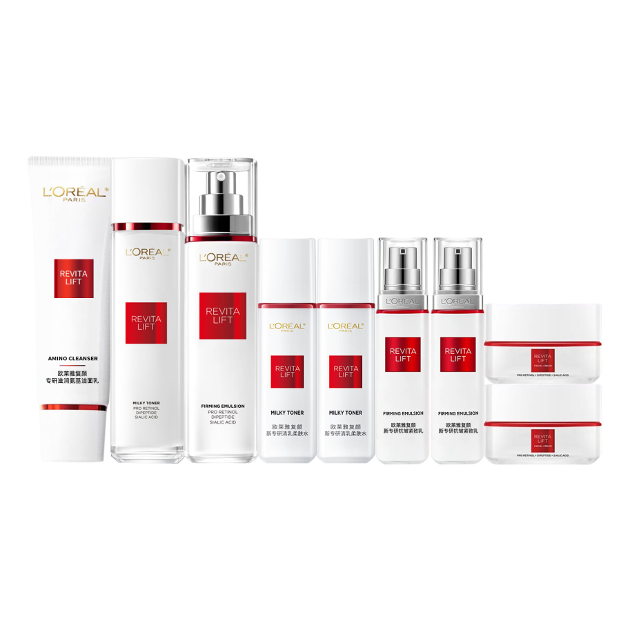 L'OREAL L'Oréal L'Oréal Revitalift Filler Face Cream Tightening Wrinkle Resistant Anti Aging Set Moisturizing