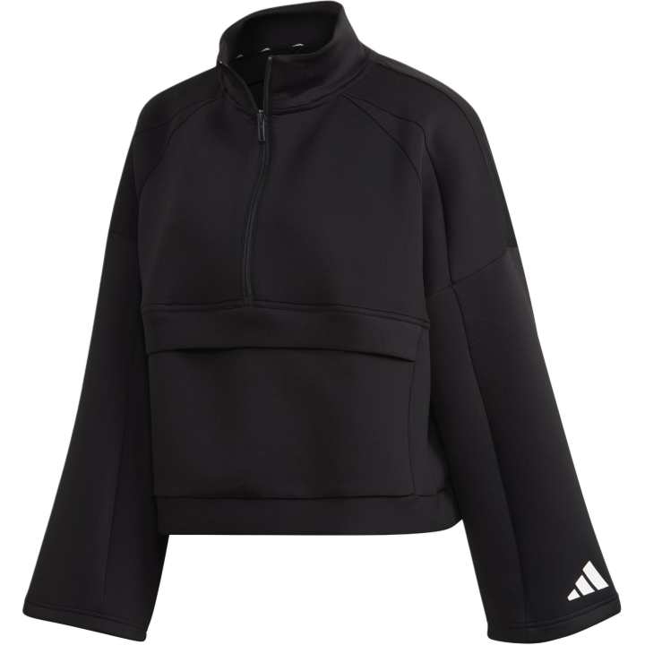 Adidas Adidas Sweatshirts Women's Black Stand Collar Moderate