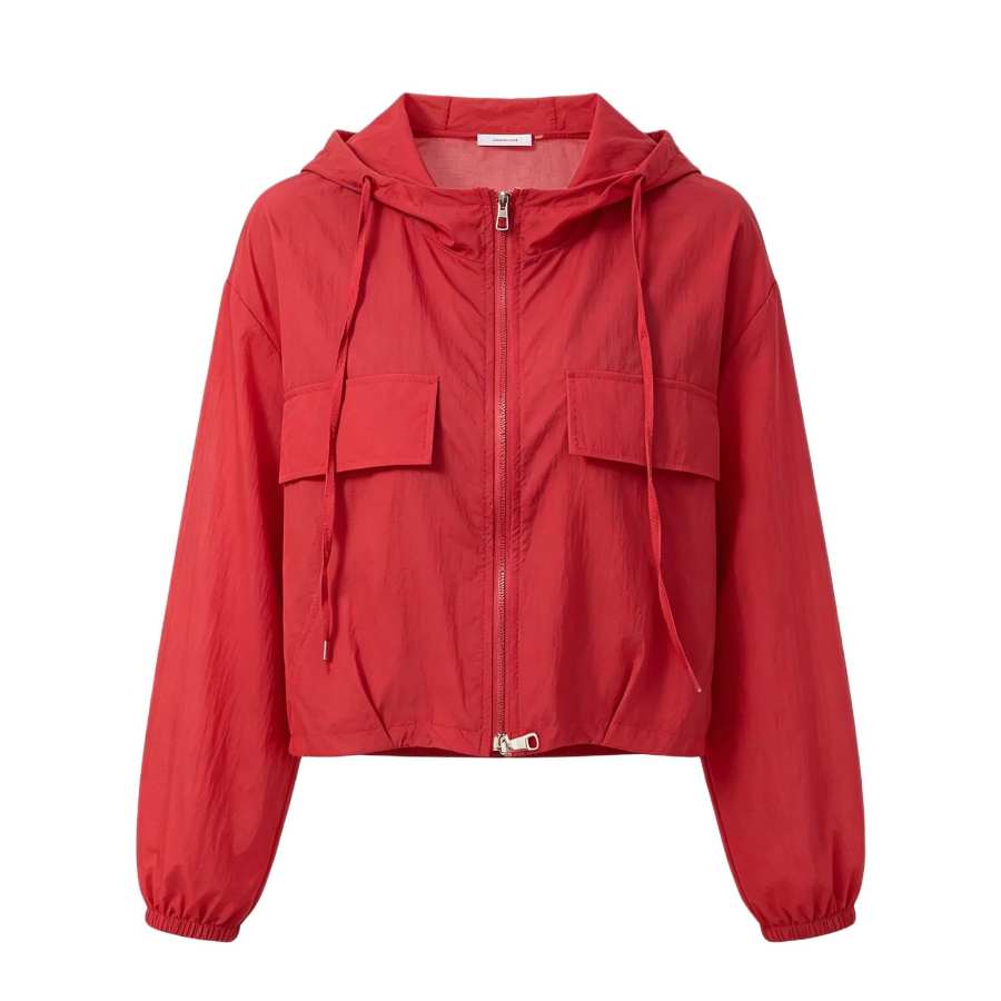 Sugarfunk Sun Protection Clothing Women's Hooded Non Detachable Thin Straight Fit