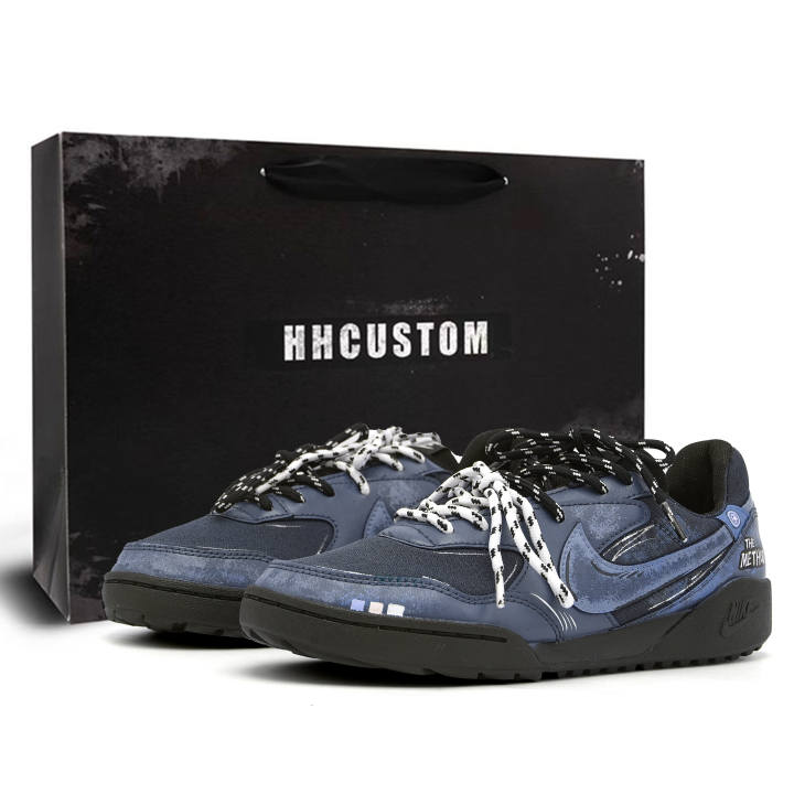Nike Nike Skateboard Shoes Unisex Low Top Black/Blue