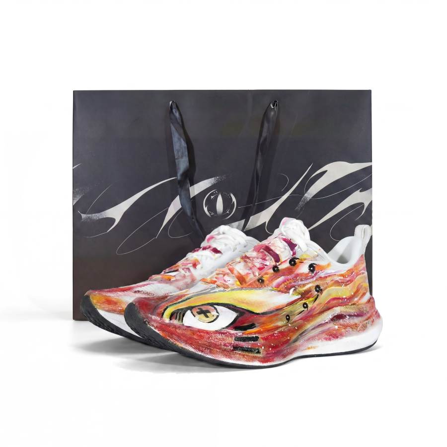 Li-Ning Li Ning Red Hare 9 PRO Running Shoes Men's Low Top Red