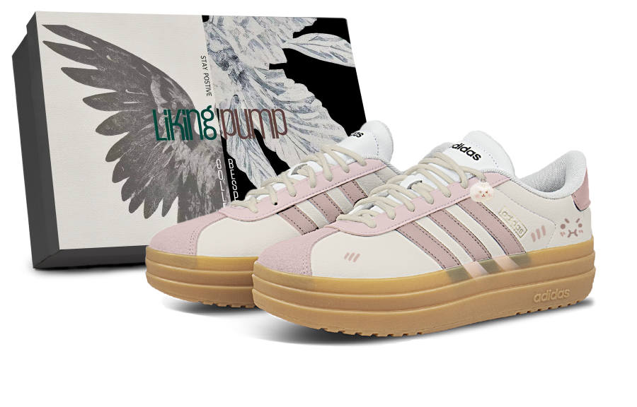 Adidas Adidas VL Court Bold Skateboard Shoes Women's Low Top Pink