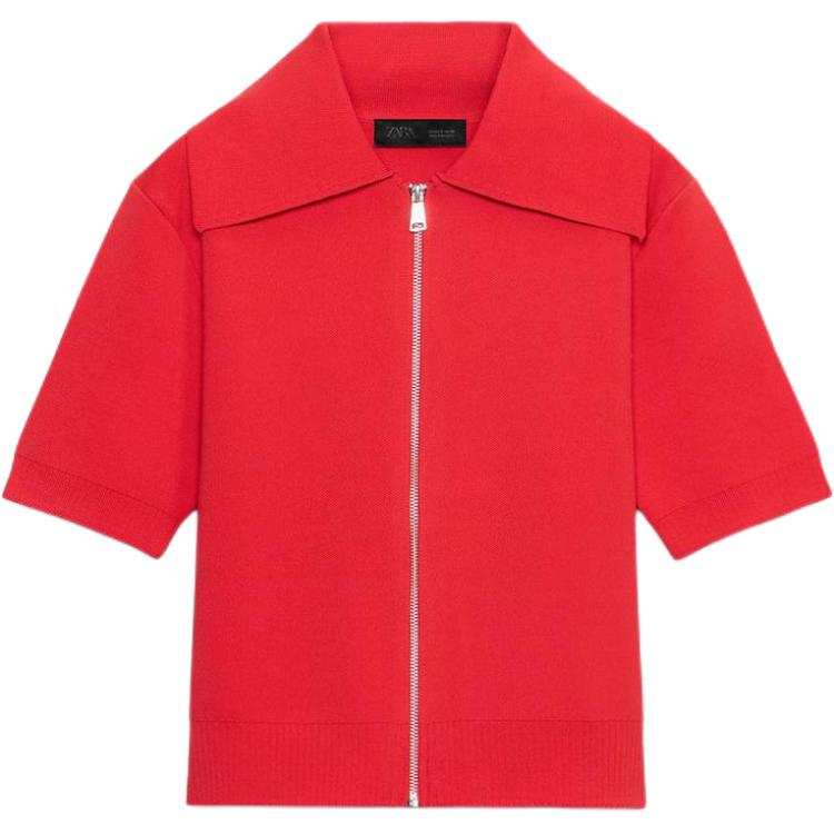 ZARA Knitwear Women's Red Moderate