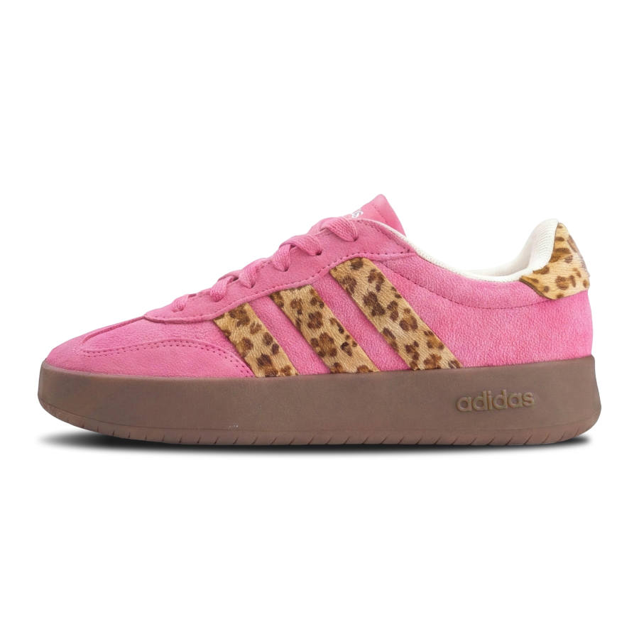 Adidas Adidas BARREDA Pink Leopard Beauty 3.0 Low top Skateboard Shoes Women's