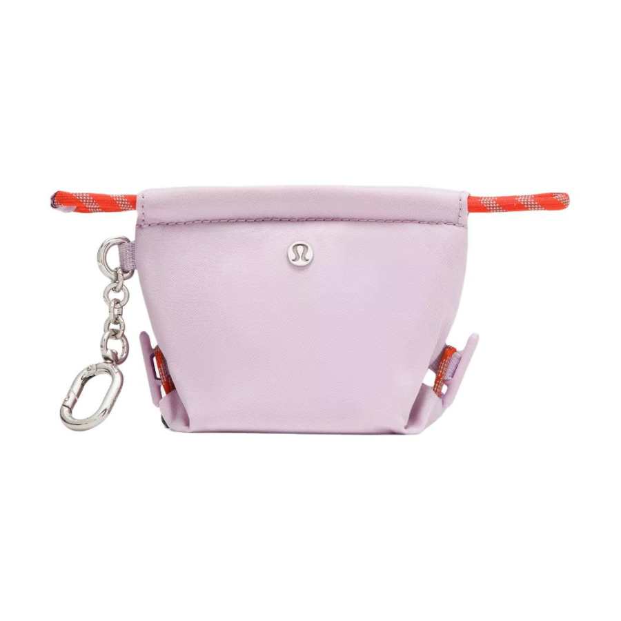 Lululemon Convertible Coin Purses Clove Fragrance/Cherry Ash