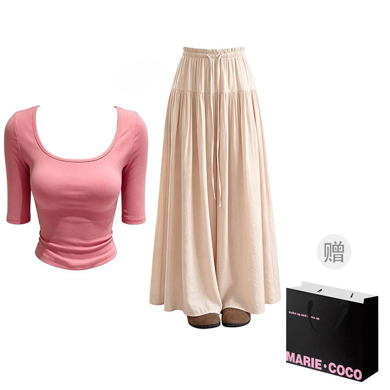 MARIE·COCO Casual Suits Women's U Neck Moderate