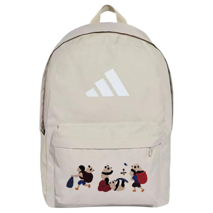 Adidas Adidas Fabric Backpack Unisex Light Brown