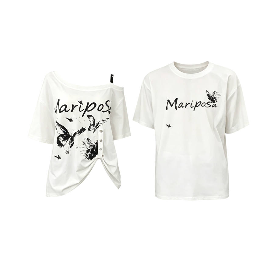 TUSHIFEI Couple Sets Women's Crew Neck Moderate