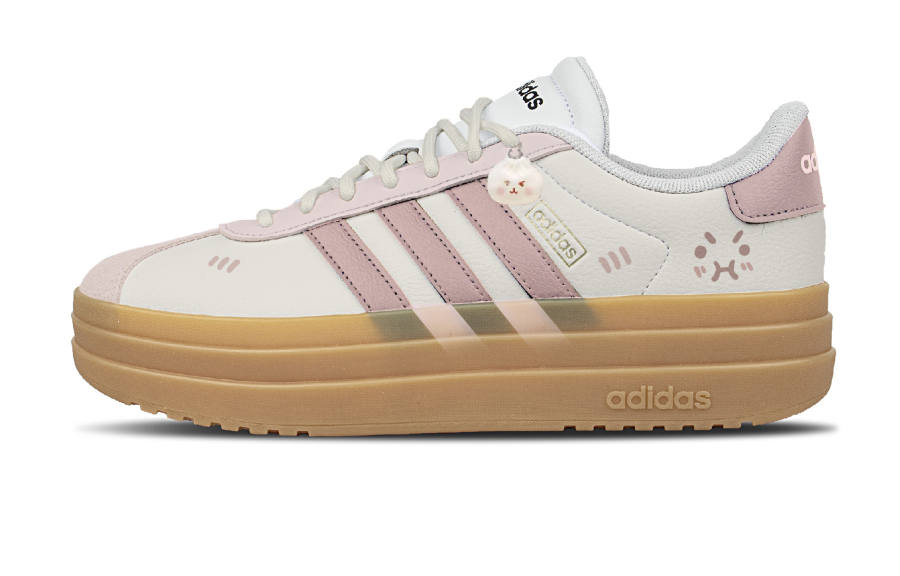 Adidas Adidas VL Court Bold Skateboard Shoes Women's Low Top Pink