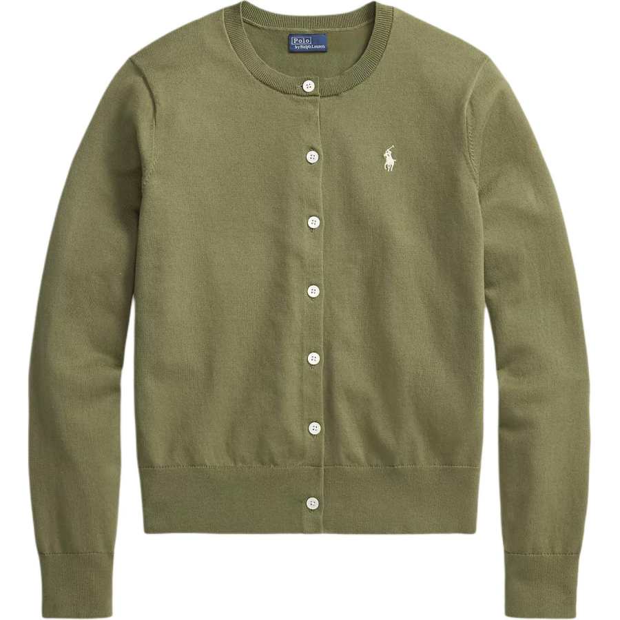 Polo Ralph Lauren Knitwear Women's Willow Green Crew Neck Moderate