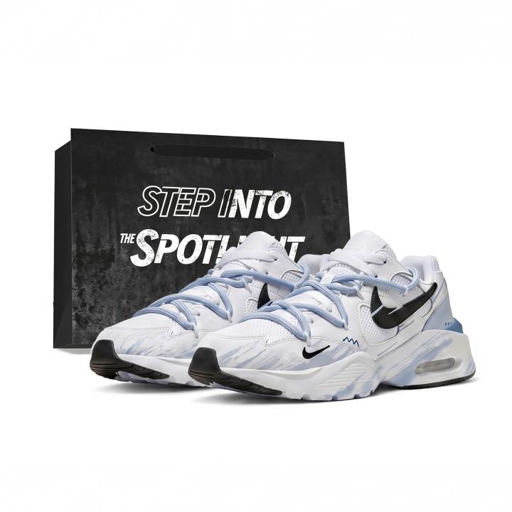 Nike Nike Air Max Fusion Running Shoes Men's Low Top Blue/White