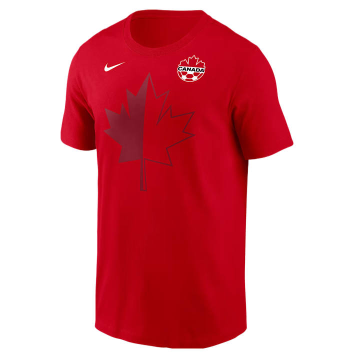 Nike Nike Canada National Team Soccer Jerseys Men's University Red Crew Neck Moderate