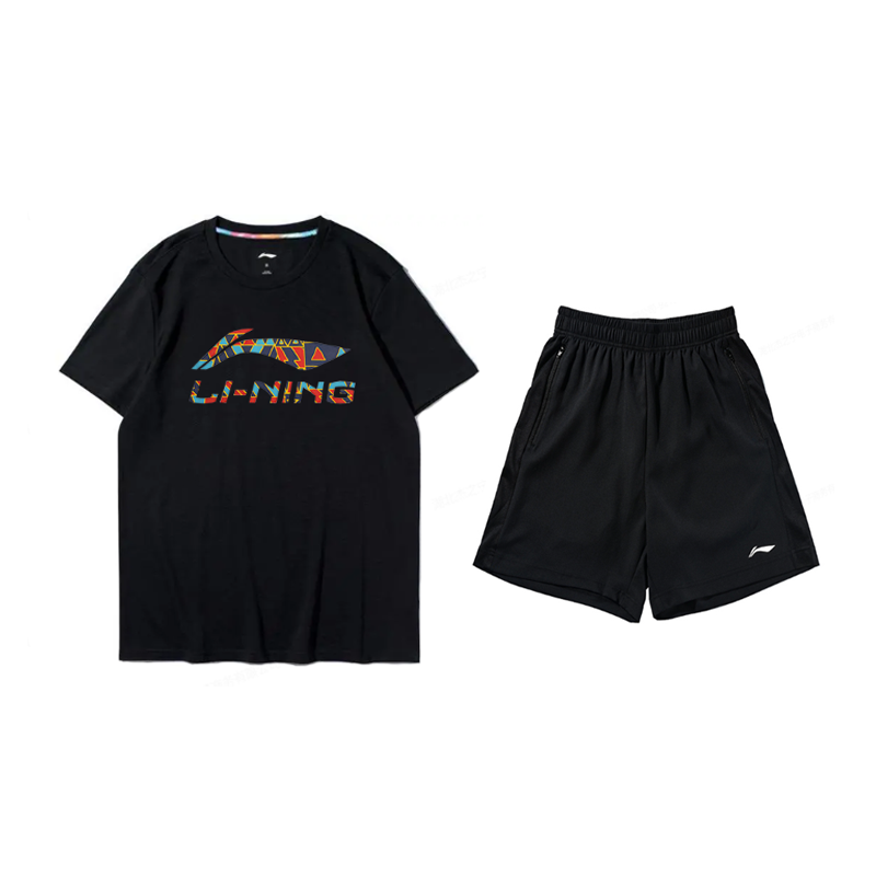 Li-Ning Li Ning Casual Sportswear Men's Crew Neck Moderate
