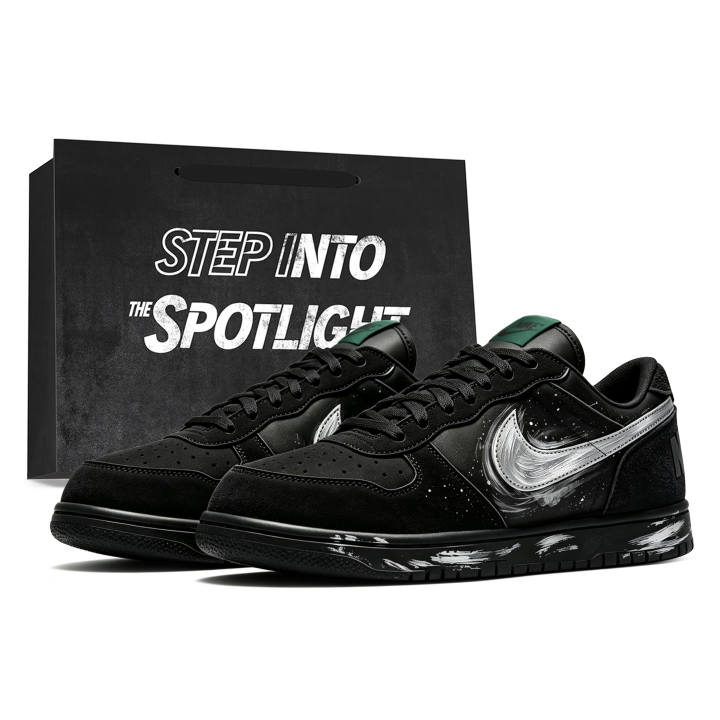Nike Nike Big Skateboard Shoes Unisex Low Top White
