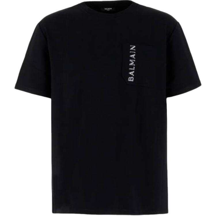BALMAIN BALMAIN Logo embossed T shirt