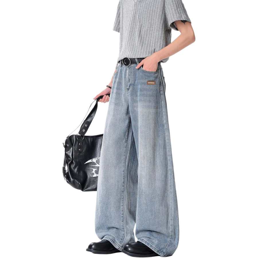 WARRIOR WARRIOR Jeans Unisex Blue Moderate Straight Fit Pants