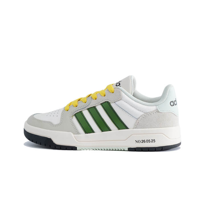 Adidas Adidas ENTRAP Skateboard Shoes Unisex Low Top White Green