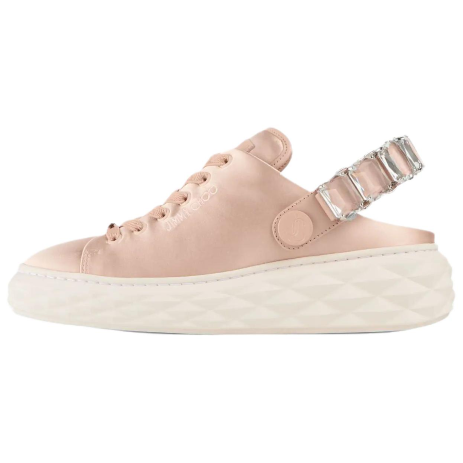 Jimmy Choo Diamond Maxi Women's Casual Shoes Women's Macaron Color Crystal