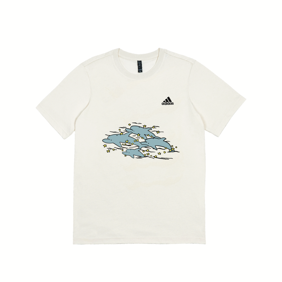 Adidas Adidas T Shirts Unisex White Crew Neck Moderate