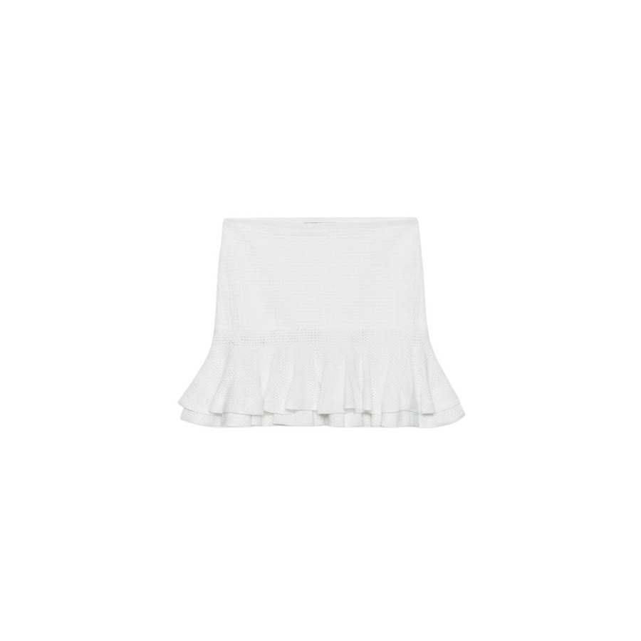 ZARA Casual Short Skirts Women's White Moderate