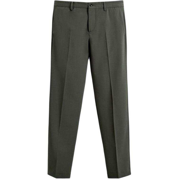 ZARA ZARA Suit Pants Men's Green Moderate