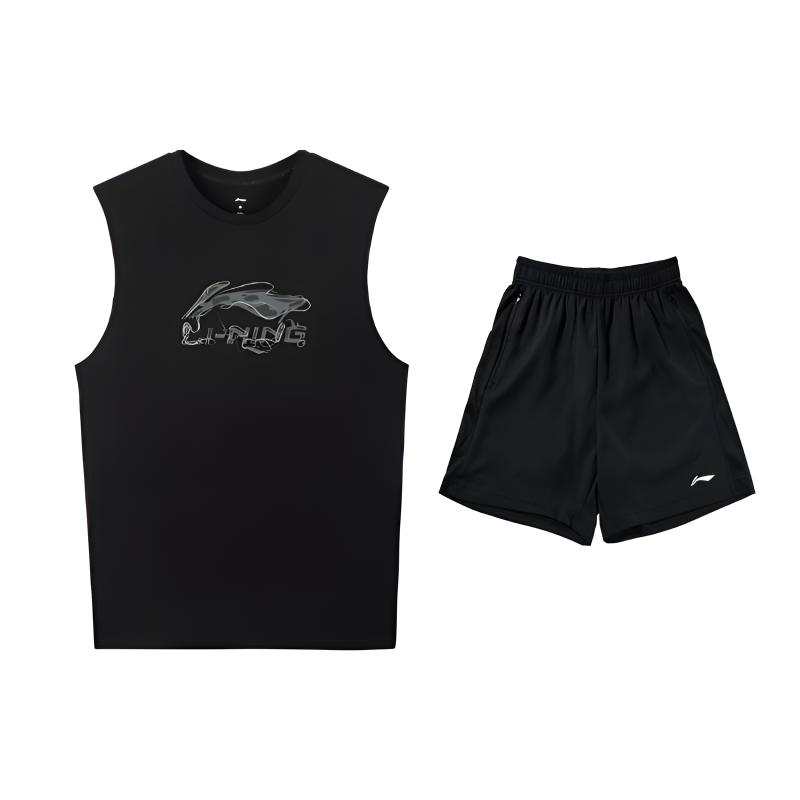 Li-Ning Li Ning Casual Sportswear Men's Crew Neck Moderate