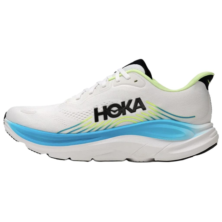 HOKA ONE ONE CLIFTON 11 Running Shoes Men's Low Top White Blue