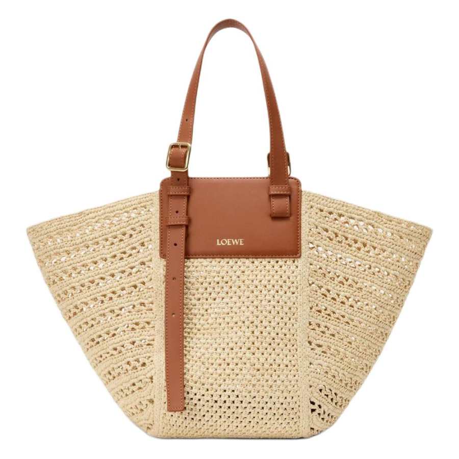 LOEWE LOEWE Hammock Shoulder Bags Beige
