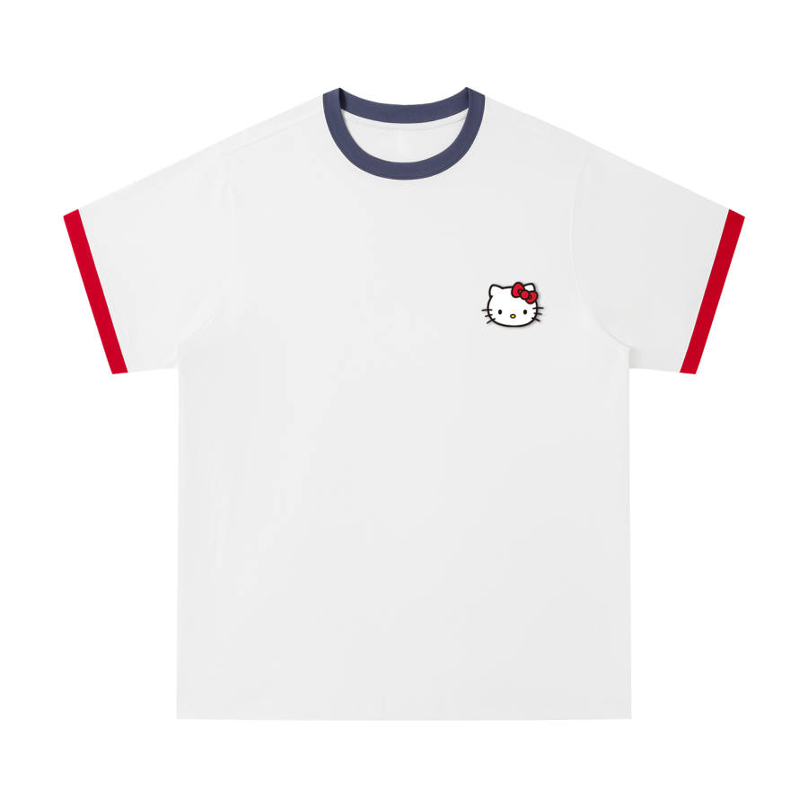 Sanrio Hello Kitty T Shirts Unisex Crew Neck Moderate Straight Fit