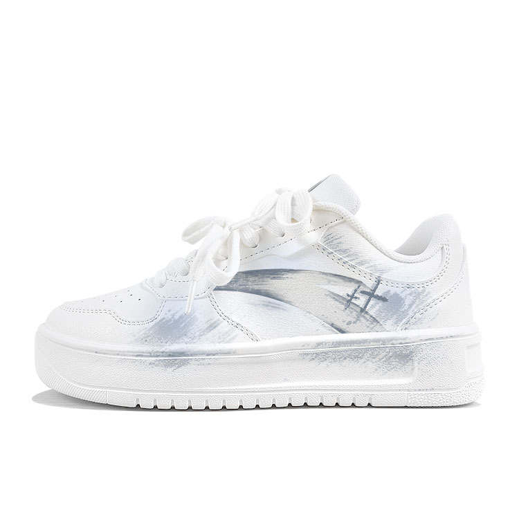 ANTA Easy Skateboard Shoes Men's Low Top White