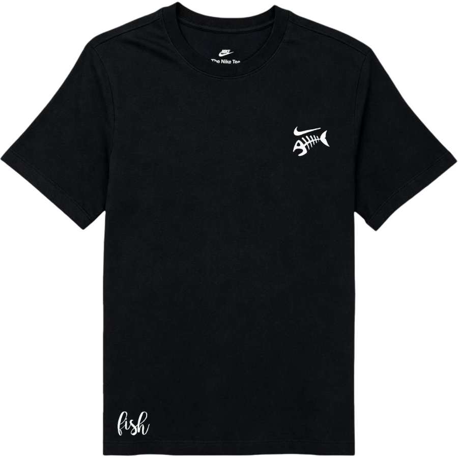 Nike Nike Sportswear T Shirts Unisex Black Crew Neck Moderate Straight Fit