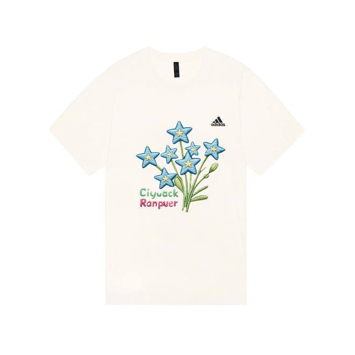 Adidas Adidas MUST HAVES T Shirts Unisex Ecru Crew Neck Moderate