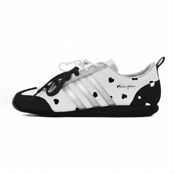 Adidas Adidas VS JOG 2.0 German Army Trainers Unisex Low Top Black/White