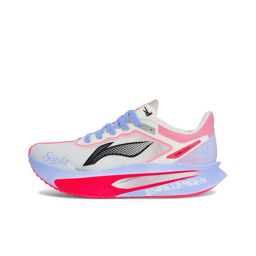 Li-Ning Li Ning Feidian 6 Challenger Running Shoes Men's Low Top Blue Pink