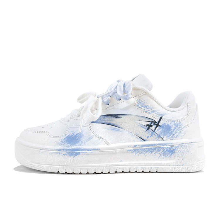 ANTA Easy Skateboard Shoes Men's Low Top White