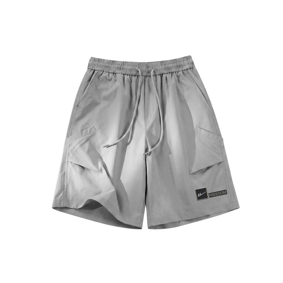 WARRIOR WARRIOR Casual Shorts Unisex Thin Straight Fit Pants