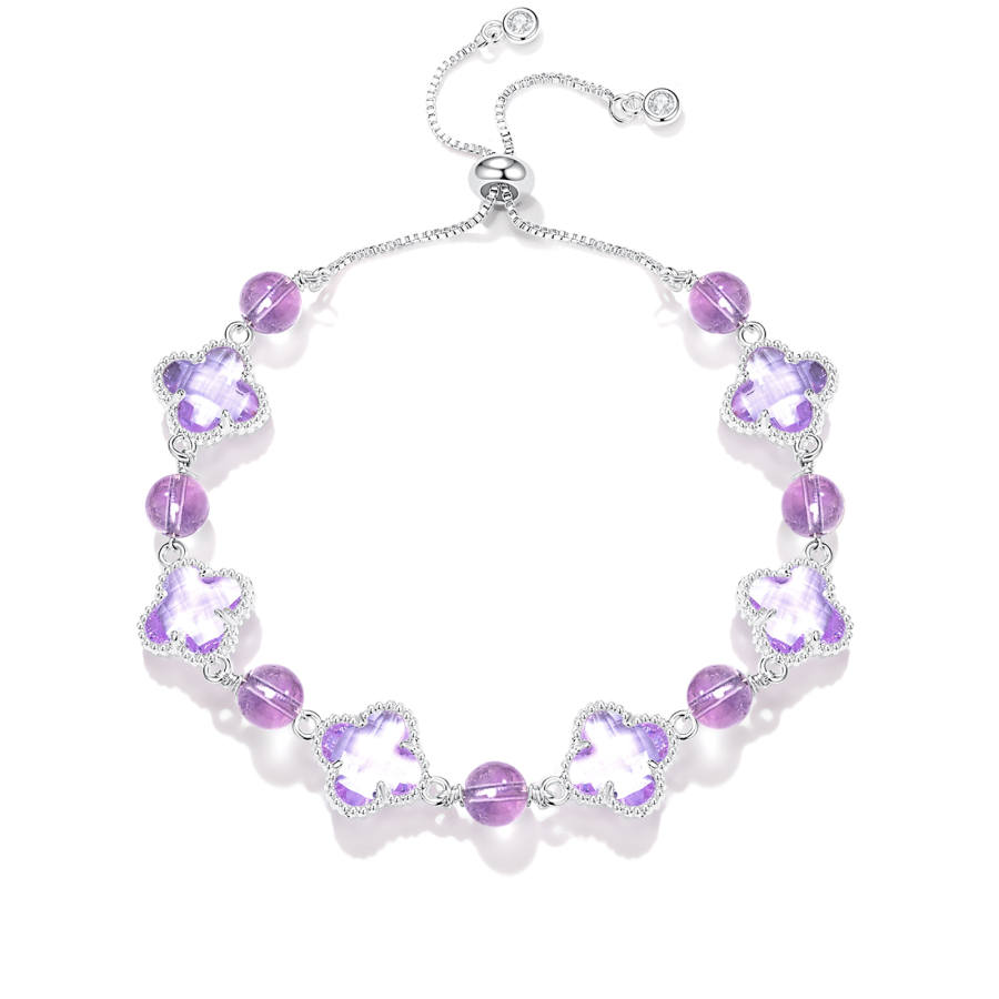 Barbie Pink Crystal Beaded Bracelets Women's