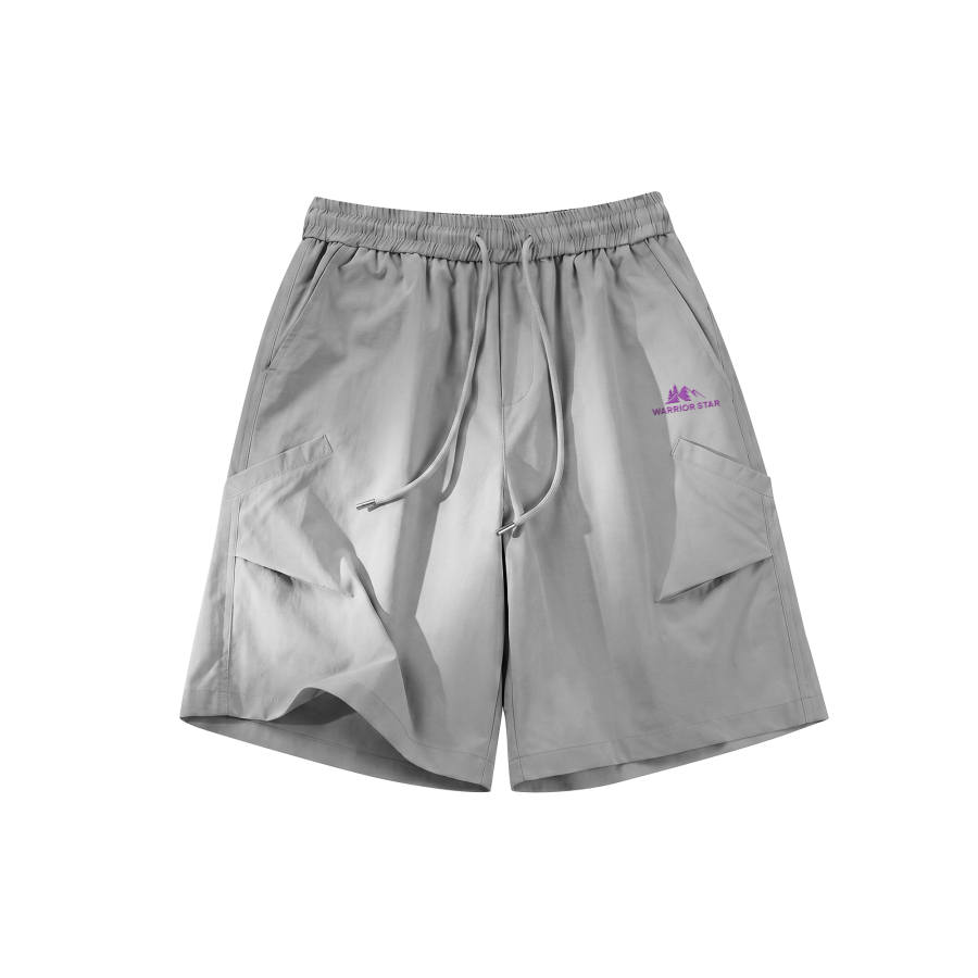 WARRIOR WARRIOR Casual Shorts Unisex Thin Straight Fit Pants