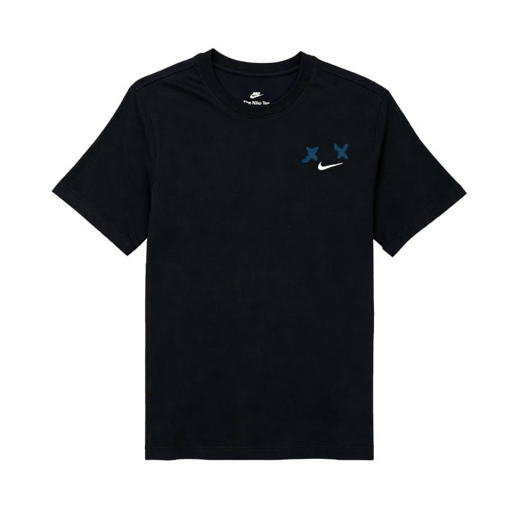 Nike Nike Sportswear T Shirts Unisex Black Crew Neck Moderate Straight Fit