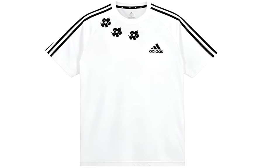 Adidas Adidas T Shirts Unisex White Crew Neck Moderate