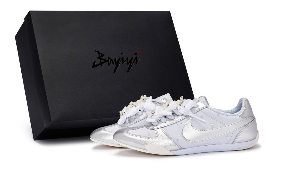 Nike Nike Sprint Sister Casual Shoes Women's Low Top White/Blue/Silver