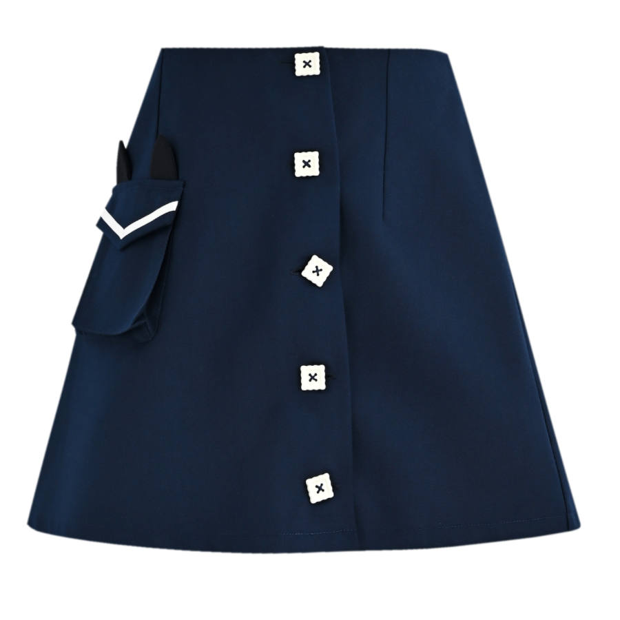 SNBL Casual Short Skirts Women's Moderate Short Skirt A Line Skirt