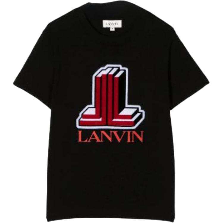 Lanvin Lanvin Kids T Shirts Crew Neck Moderate