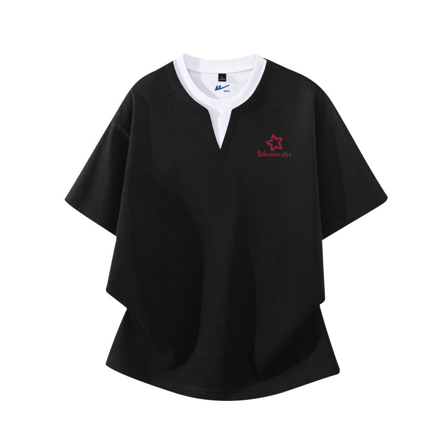 WARRIOR WARRIOR T Shirts Unisex Half Open Collar Moderate Other