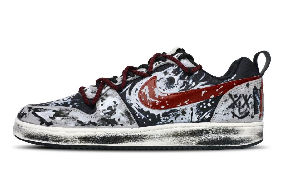 Nike Nike Court Borough Skateboard Shoes Men's Low Top Red