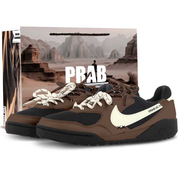 Nike Nike Terra Manta Casual Shoes Unisex Low Top Brown/Black
